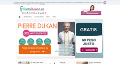 Desktop Screenshot of dietadukan.es