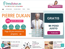 Tablet Screenshot of dietadukan.es